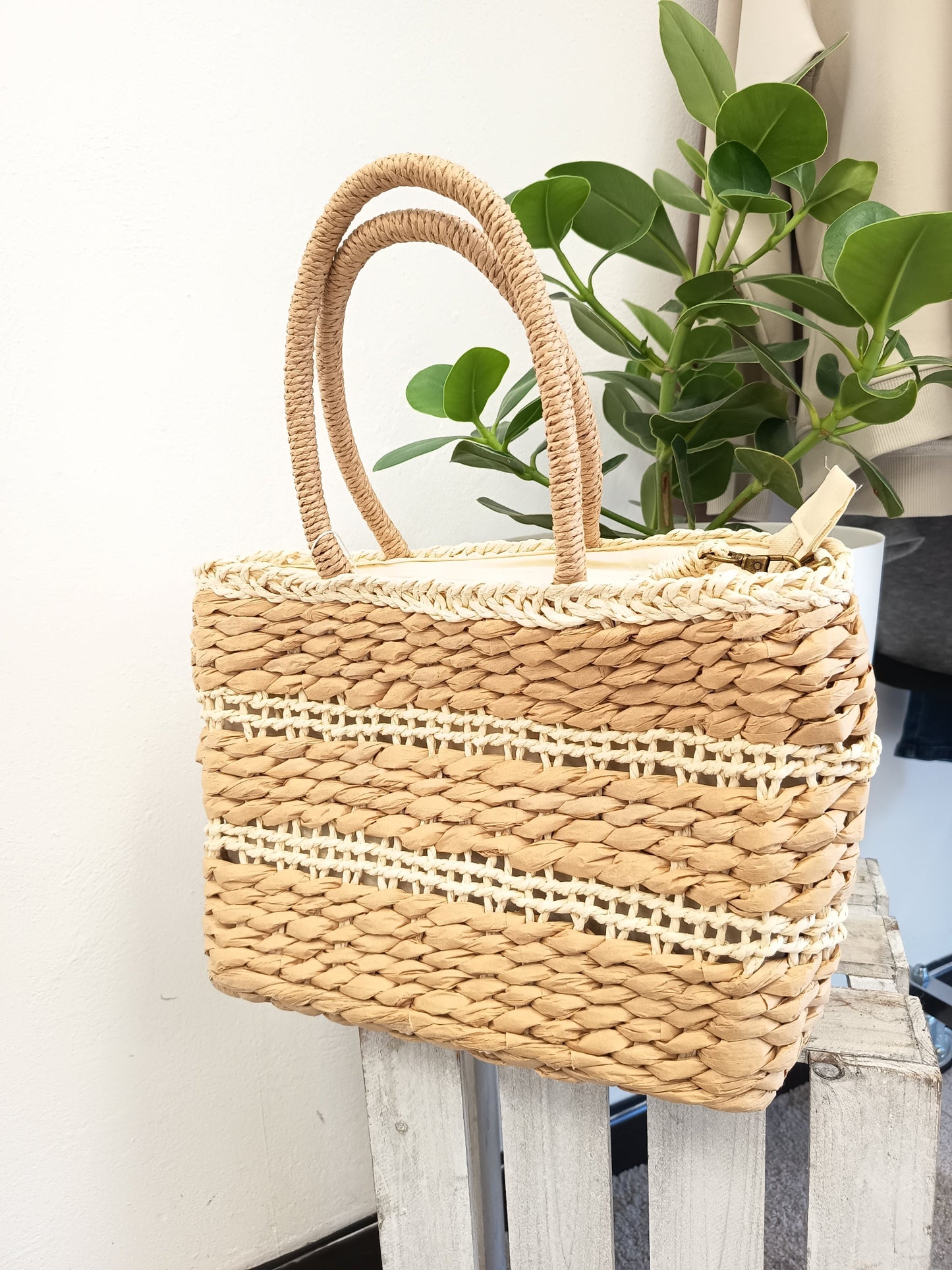 Bolso beige