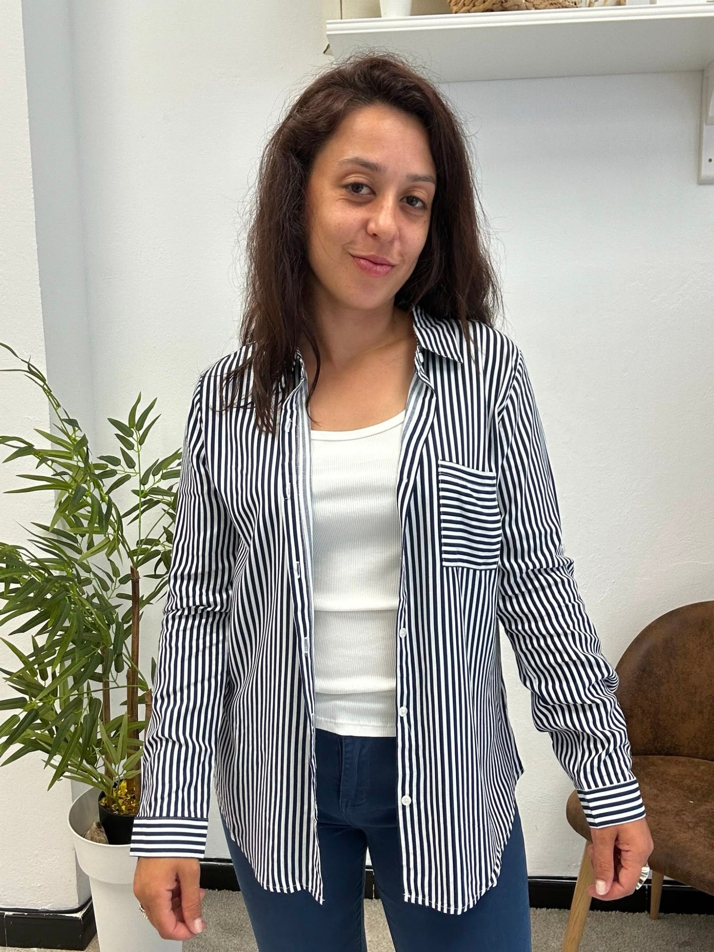 Camisa Marinera Bolsillo