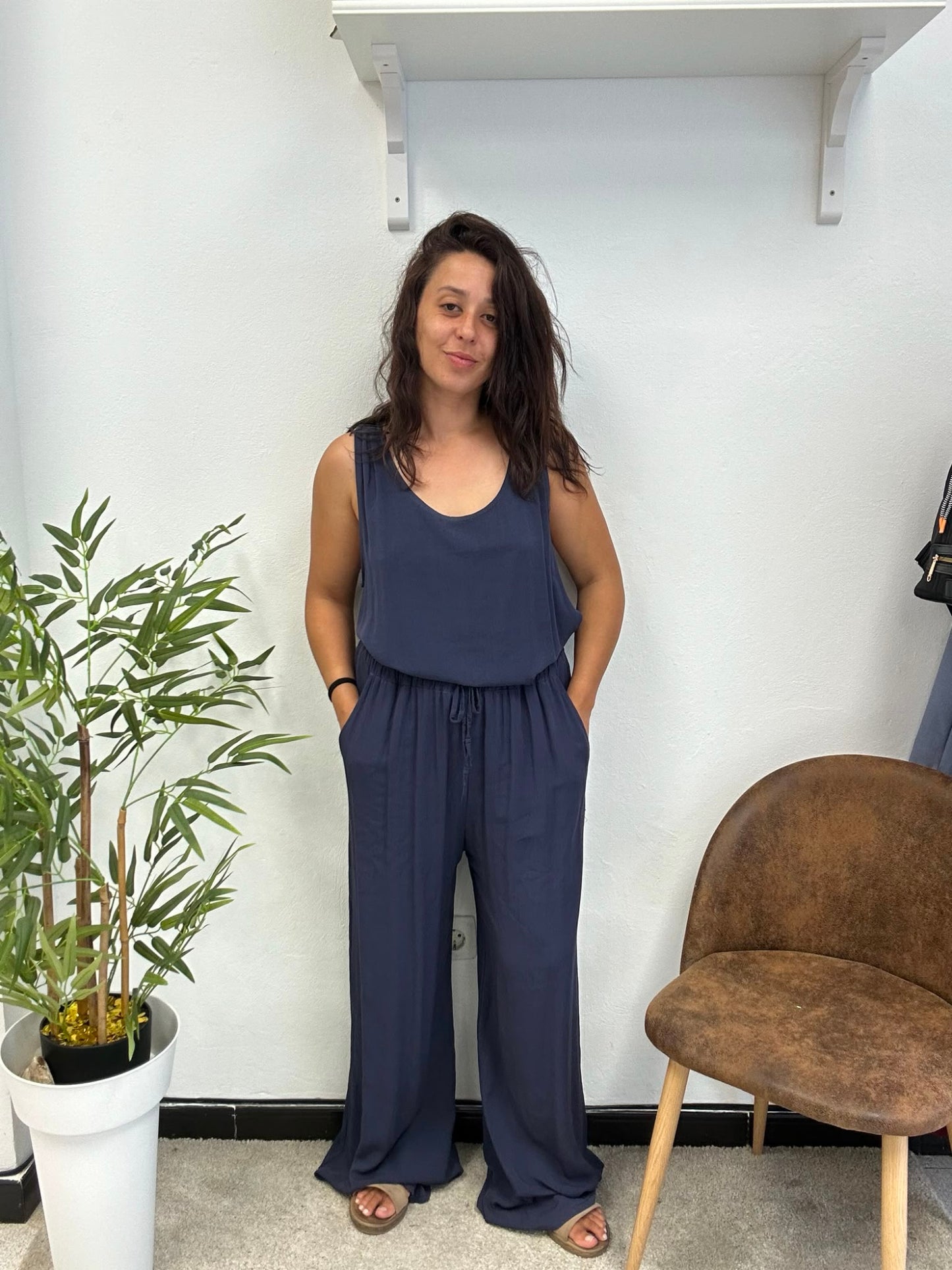 Pantalón Liso Ancho