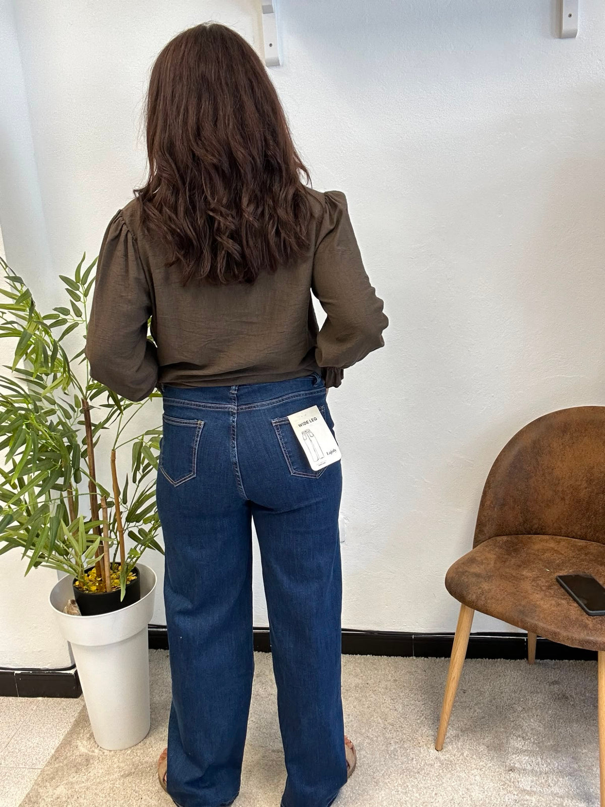 Vaquero Wide Leg Medio
