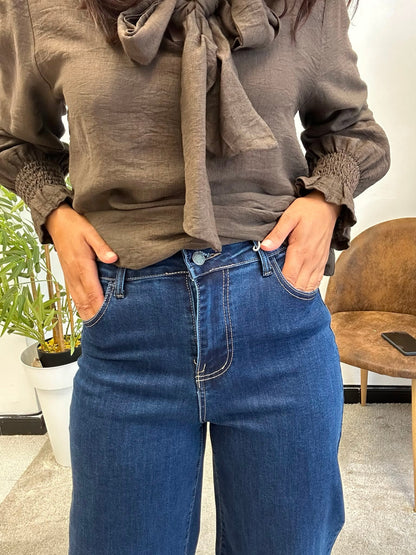Vaquero Wide Leg Medio