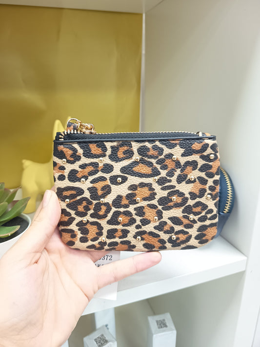 Monedero leopardo