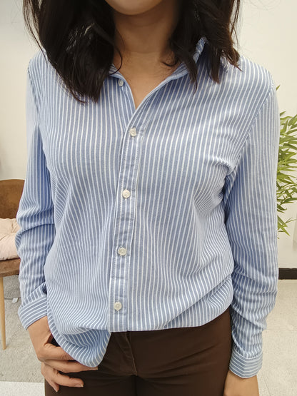 Camisa rayas azul