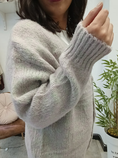 Chaqueta de punto Lila