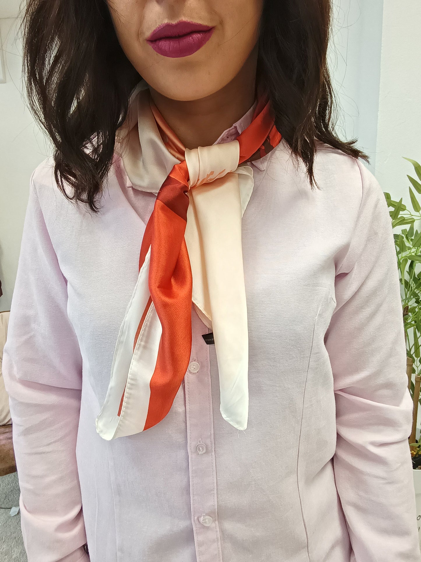 Camisa básica rosa