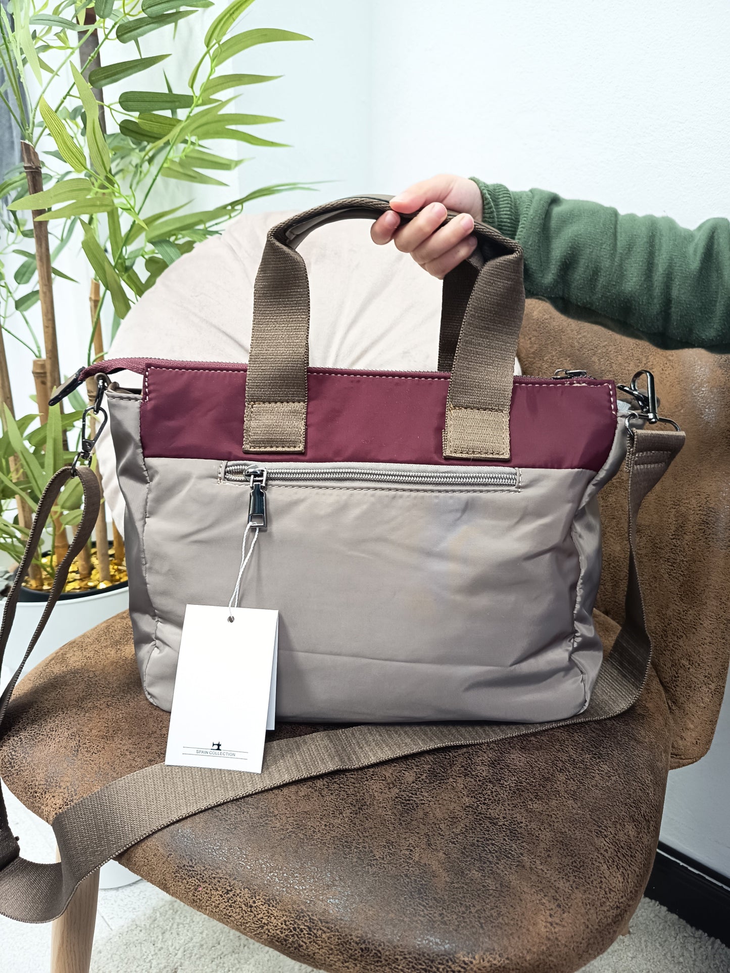 Bolso asas tricolor