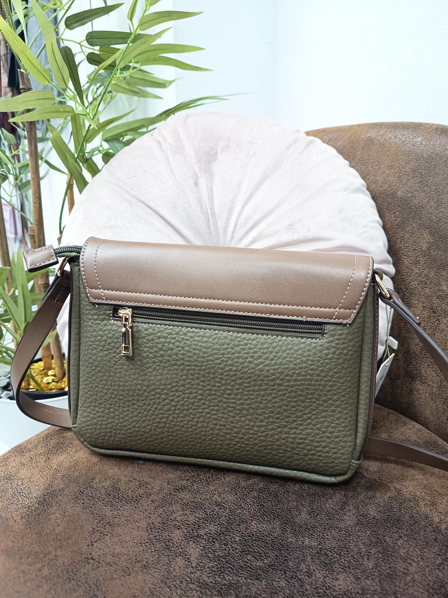 Bolso bicolor