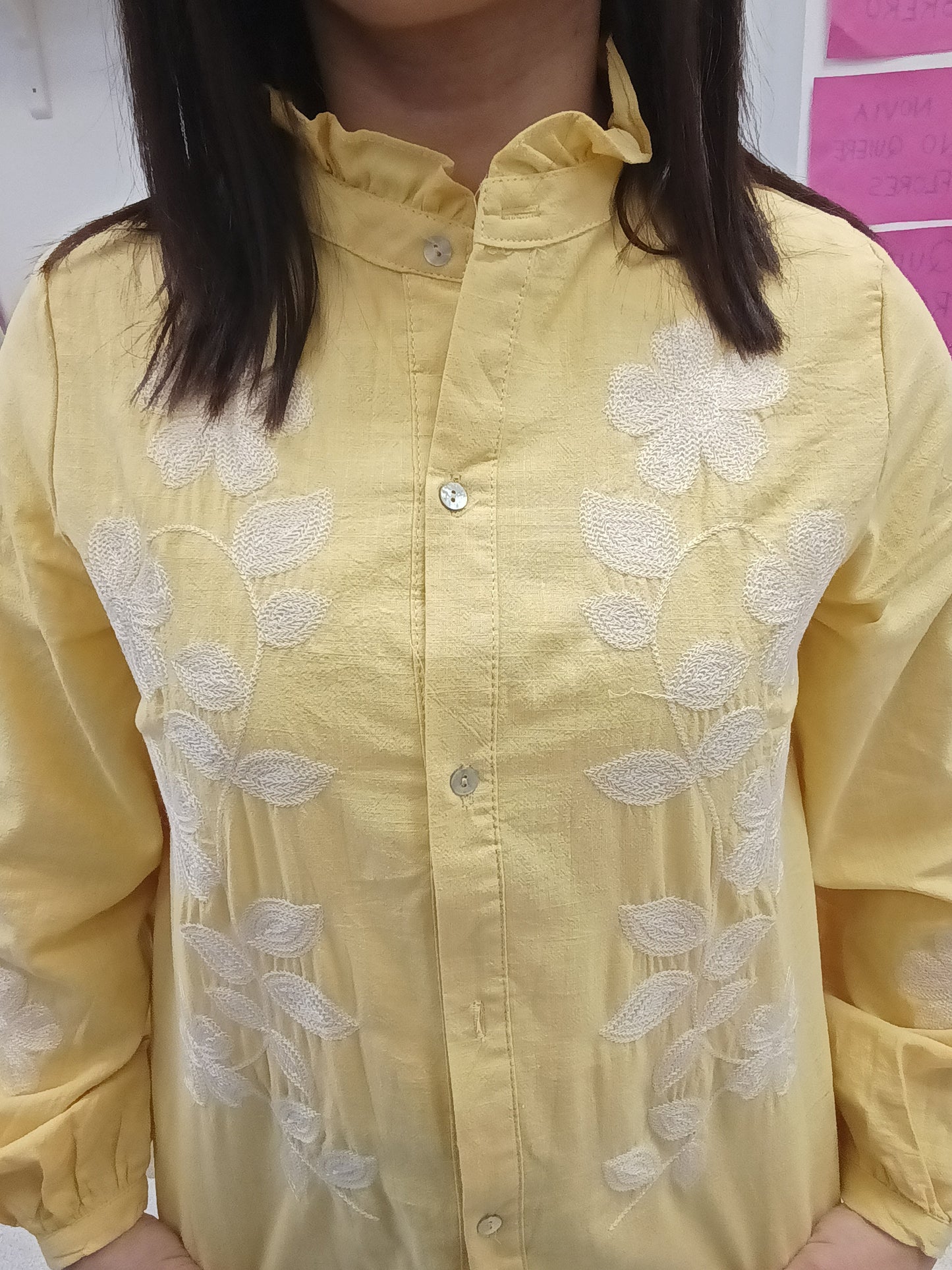 Blusa Matilda amarilla
