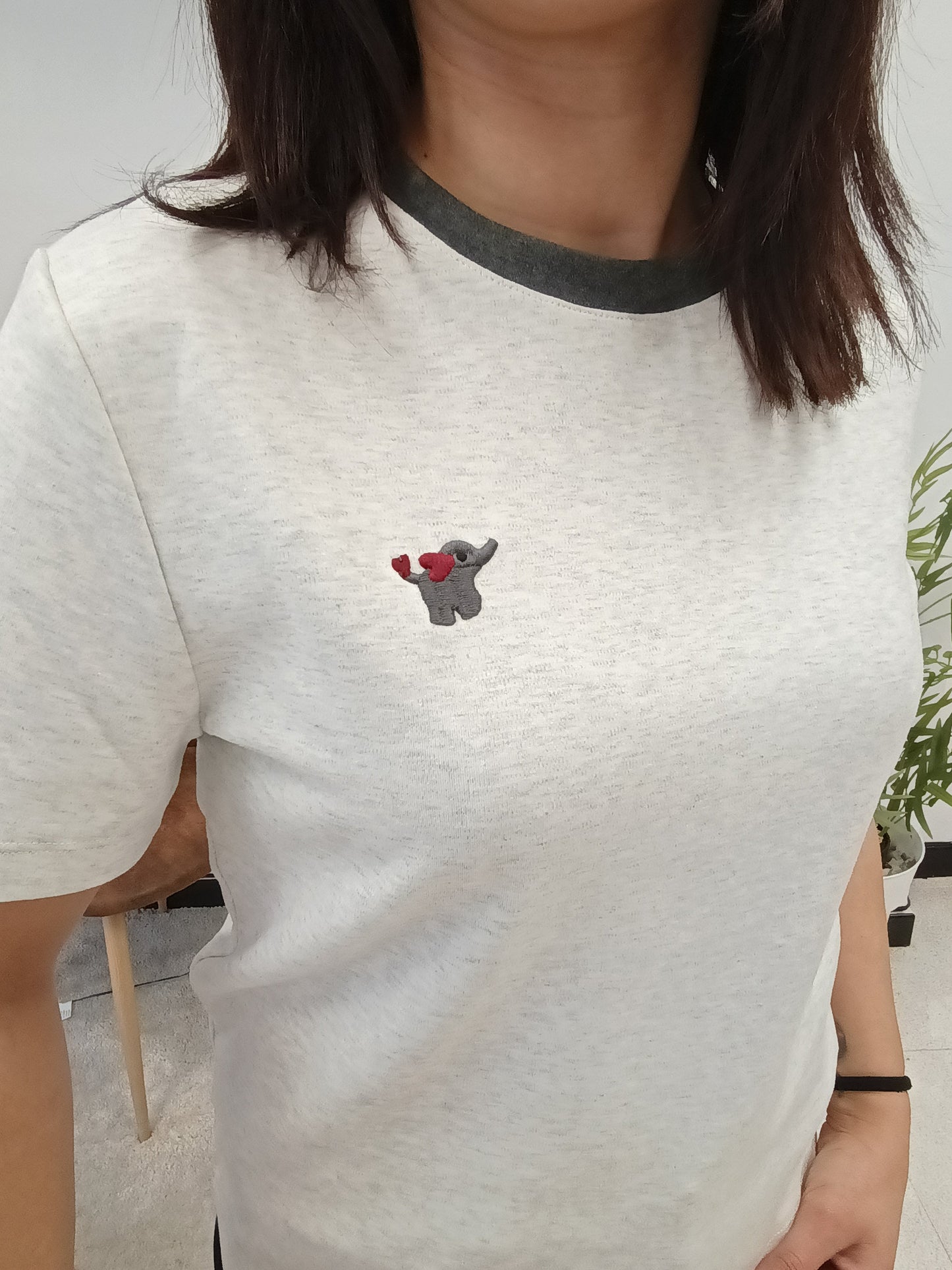 Camiseta premium elefante