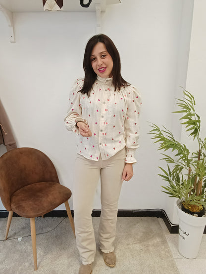 Camisa corazones