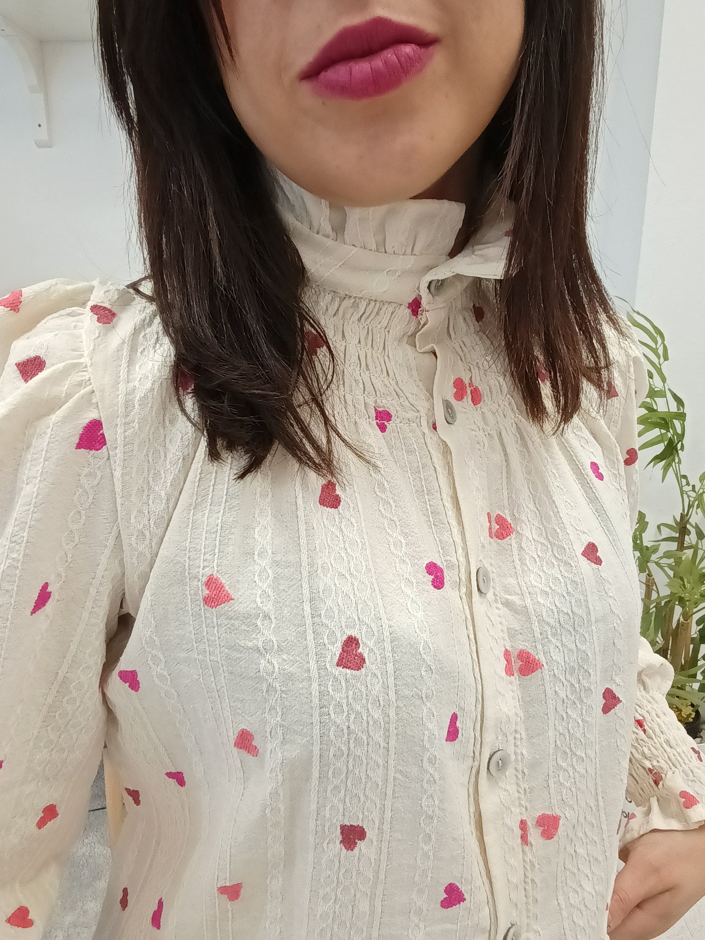 Camisa corazones