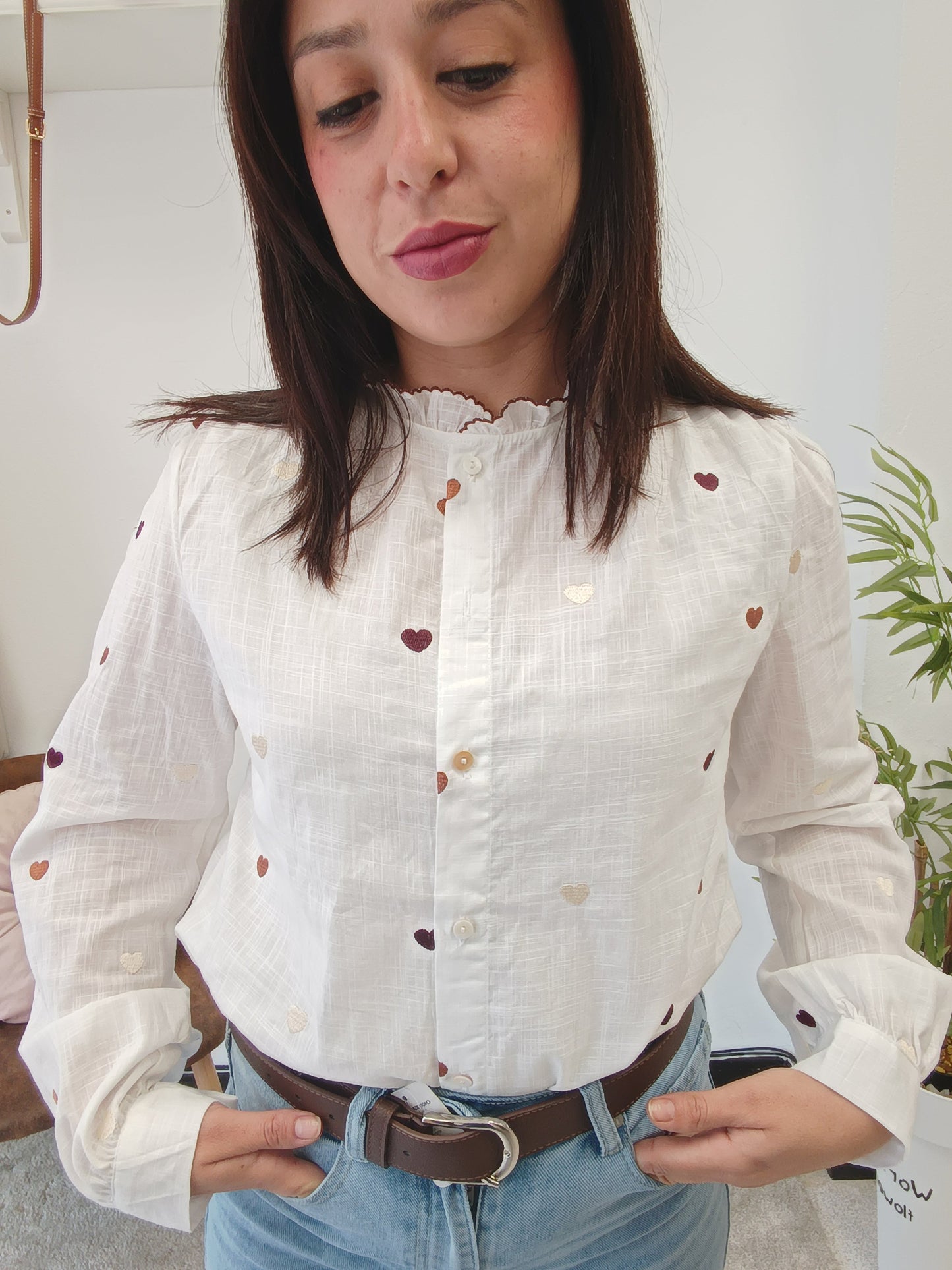 Camisa corazón choco