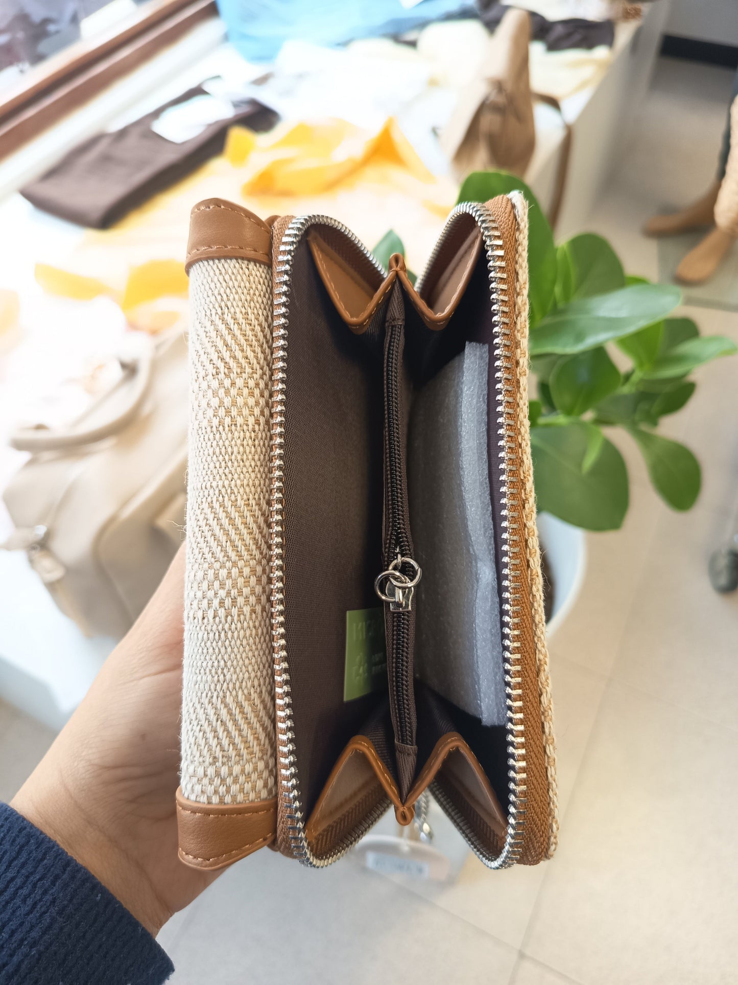 Cartera rafia