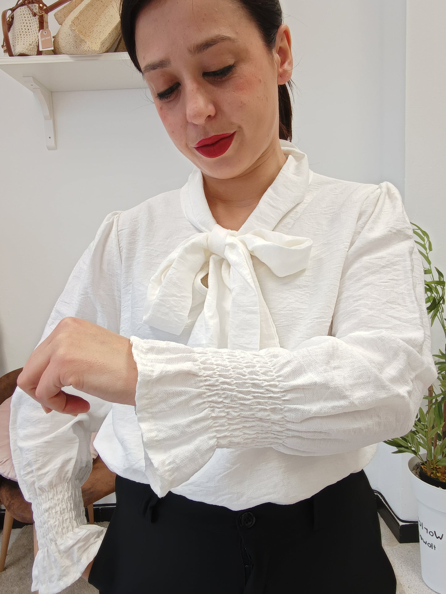 Blusa lazo