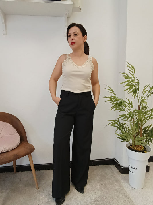 Pantalón de vestir negro