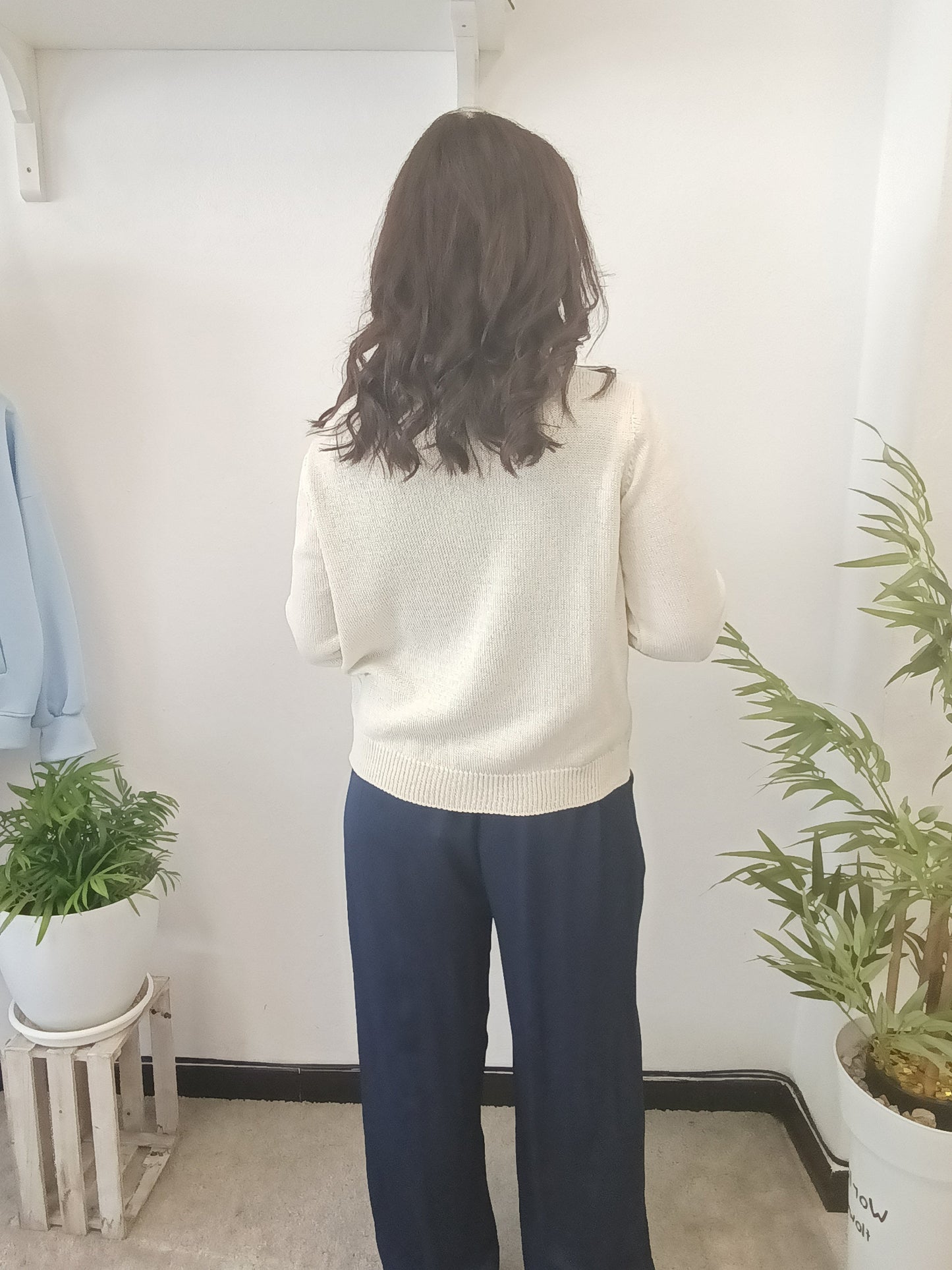 Chaqueta Botón Vichy