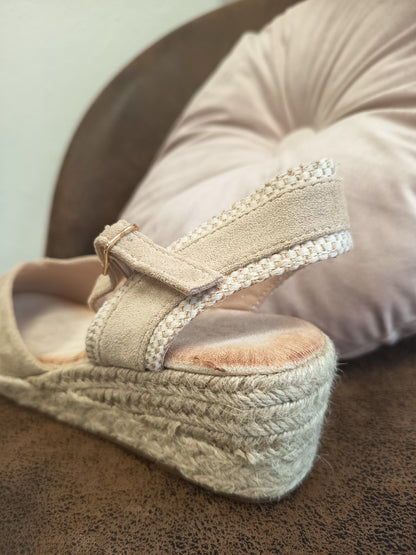 Cuña Beige