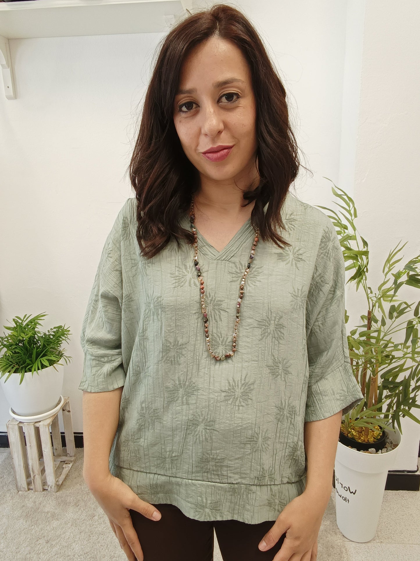 Blusa Verde Menta