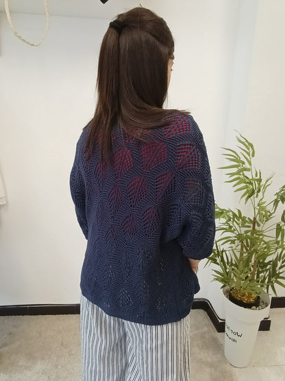 Chaqueta Calada Azul marino