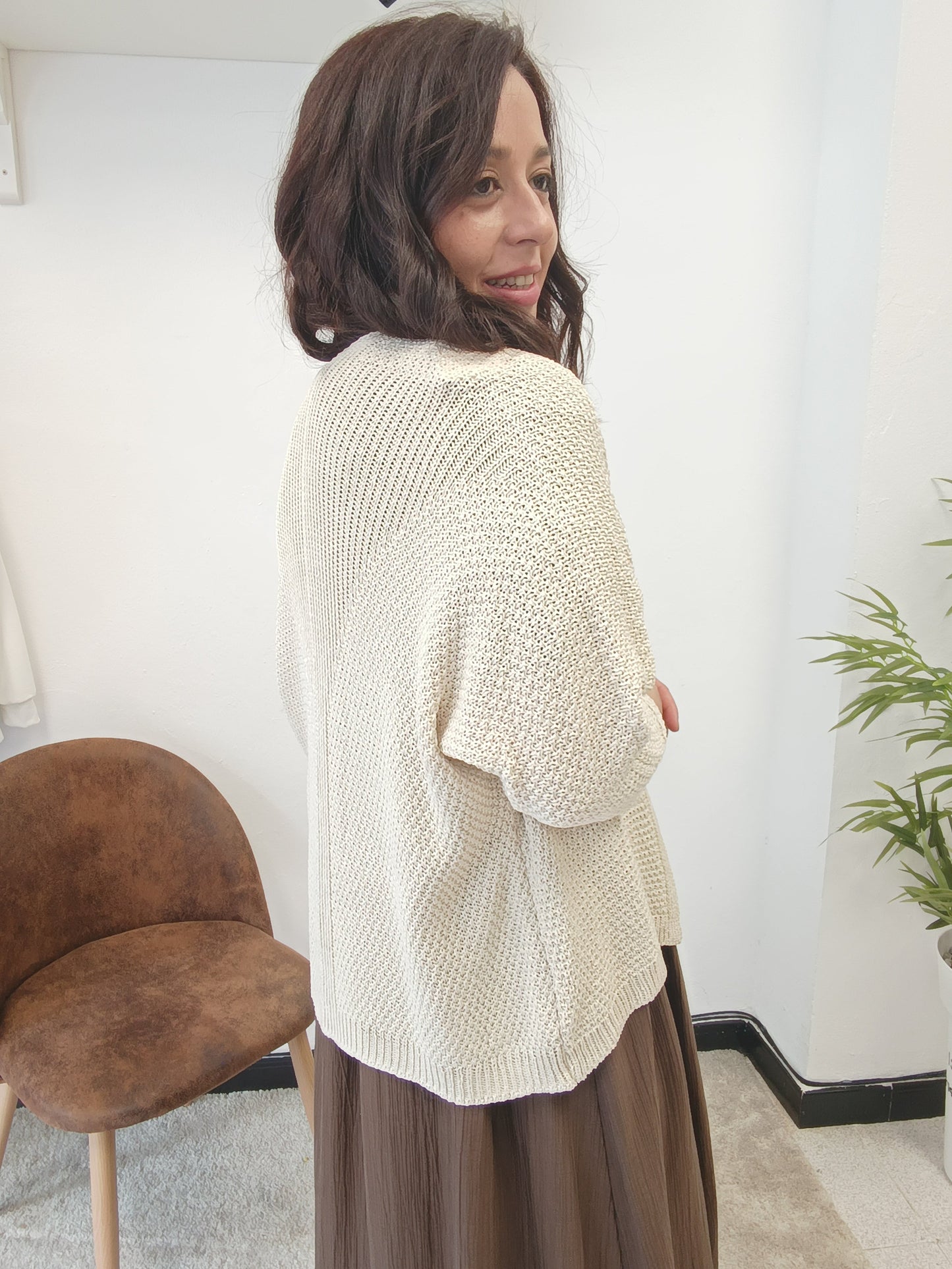Chaqueta Calada