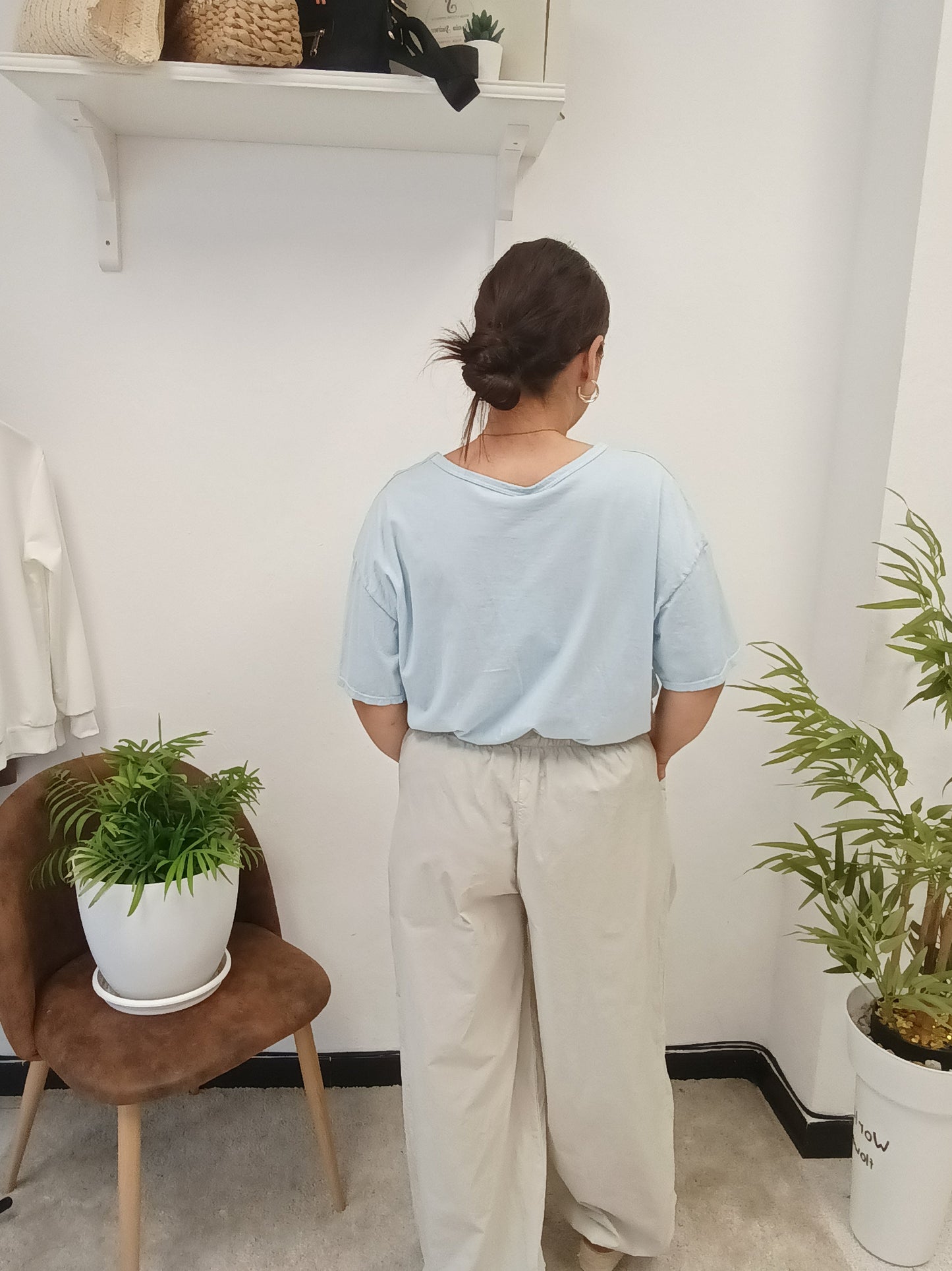 Camiseta básica pico