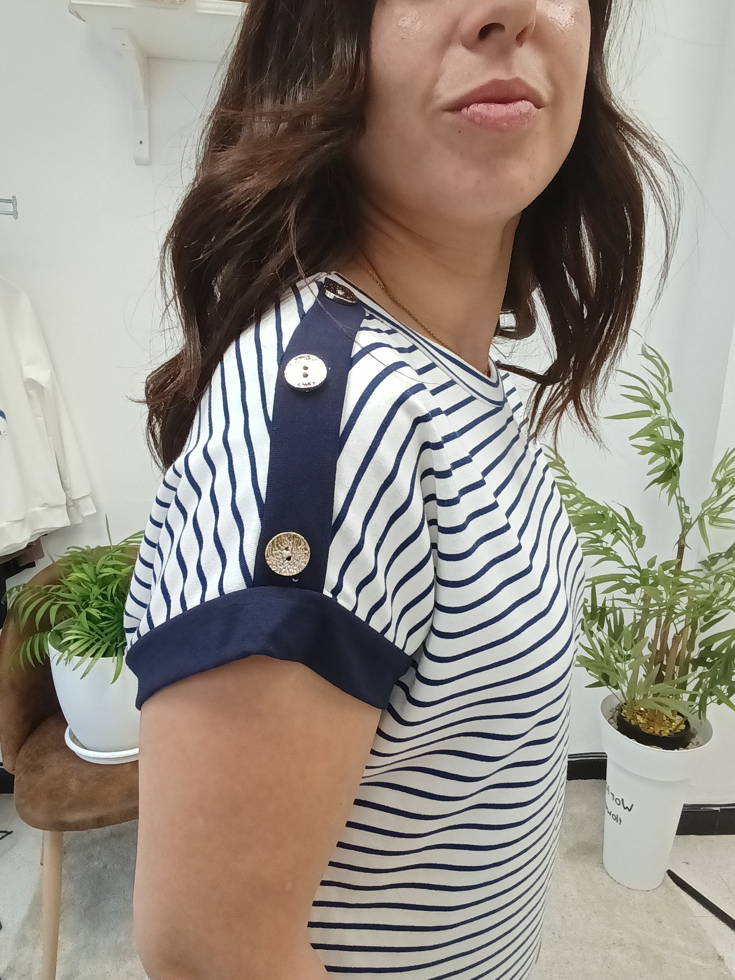 Camiseta Marinera Botones