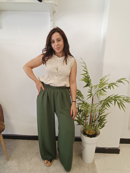 Pantalón Fluido Lazo
