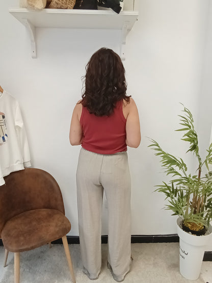 Pantalón Flecos