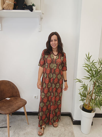 Vestido Hojas