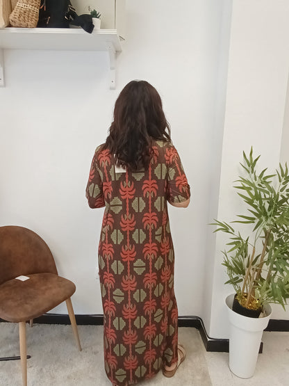 Vestido Hojas