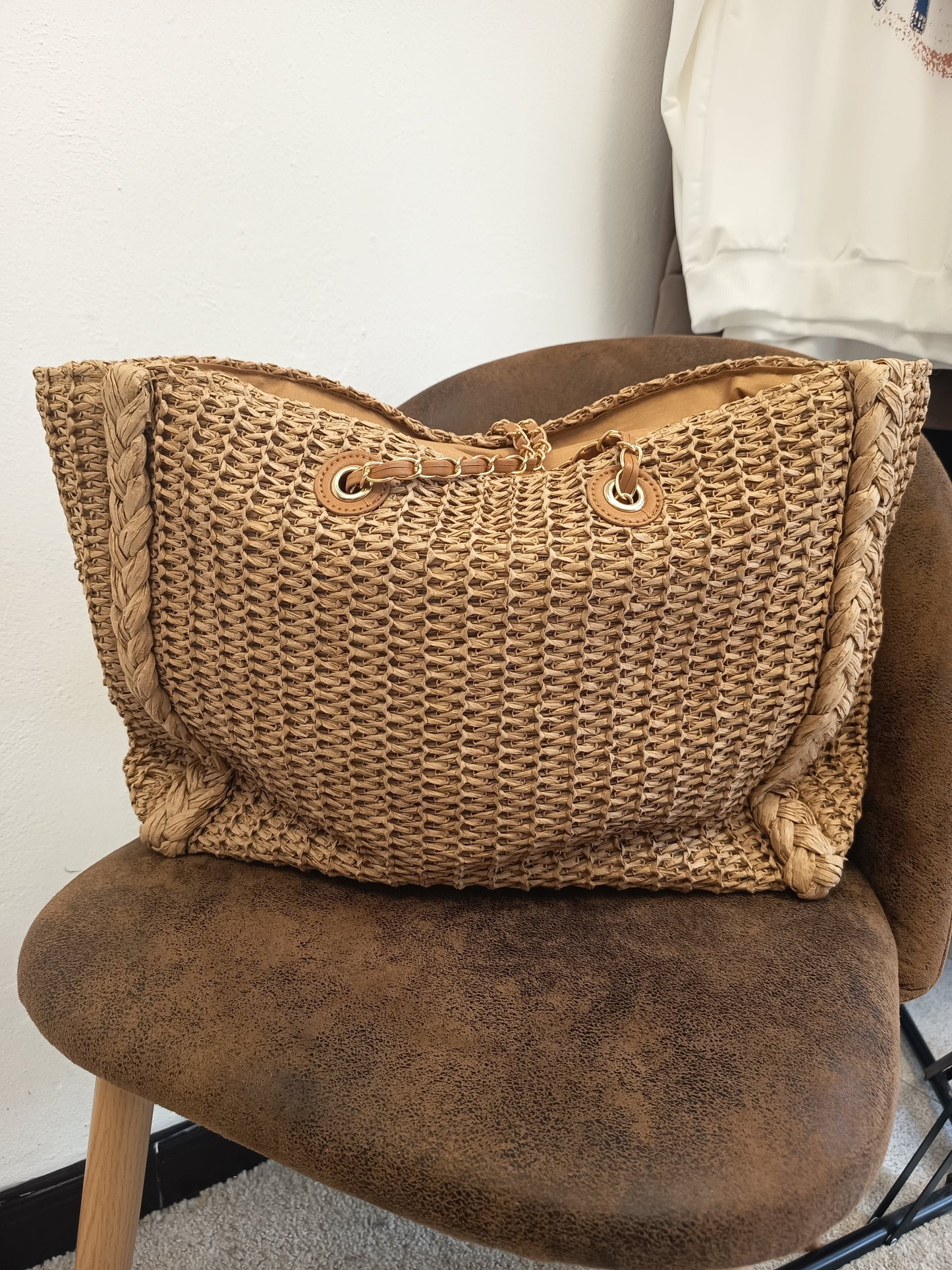 Bolso Maxi Rafia