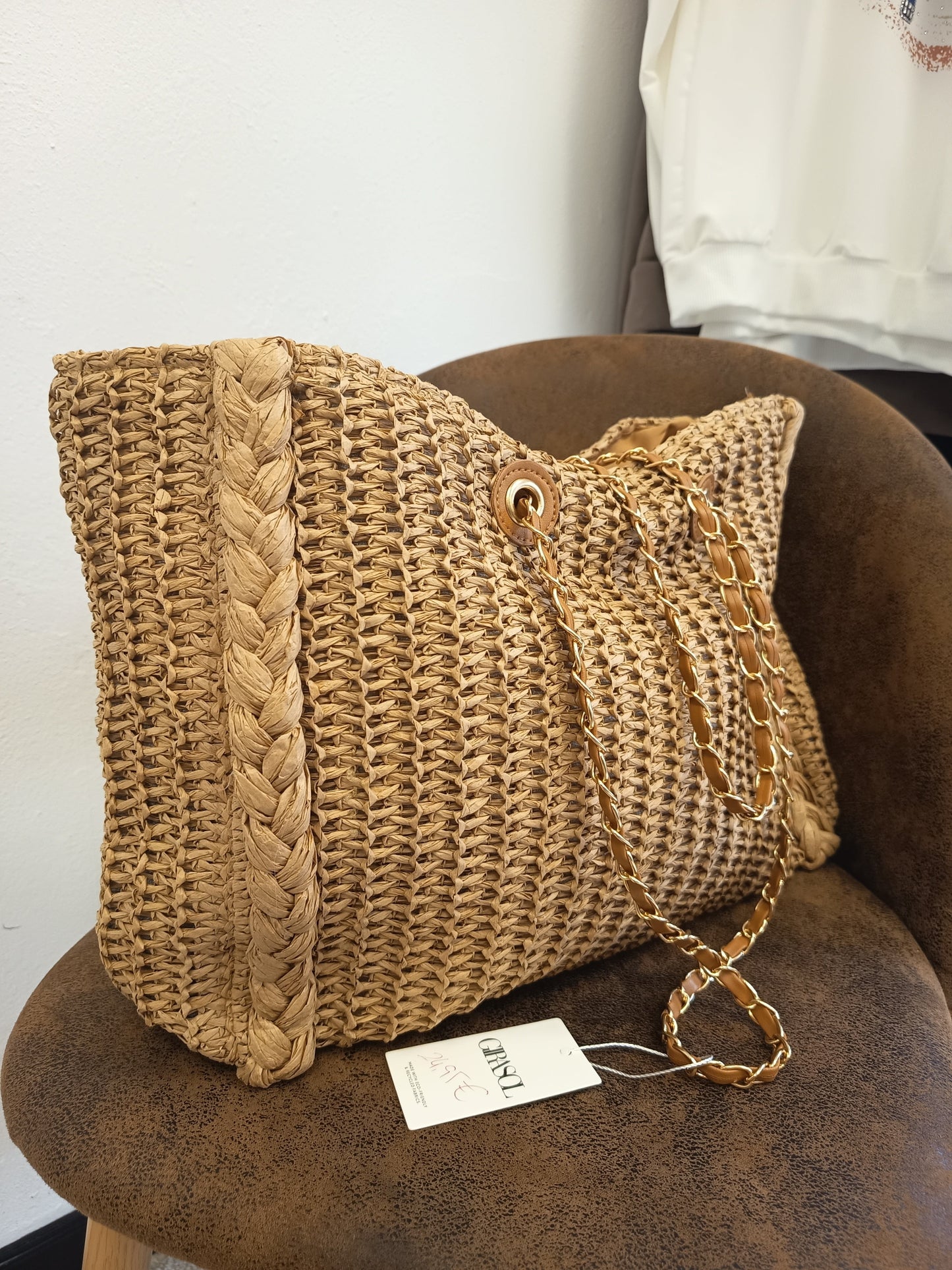Bolso Maxi Rafia