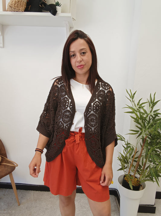 Chaqueta Calada Maxi