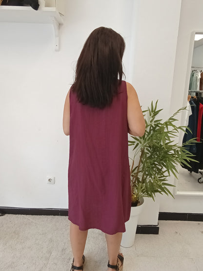 Vestido Pico Tirantes