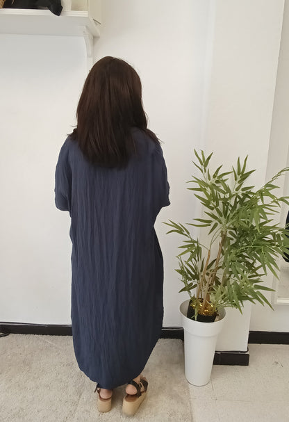 Vestido Cuello Camisa