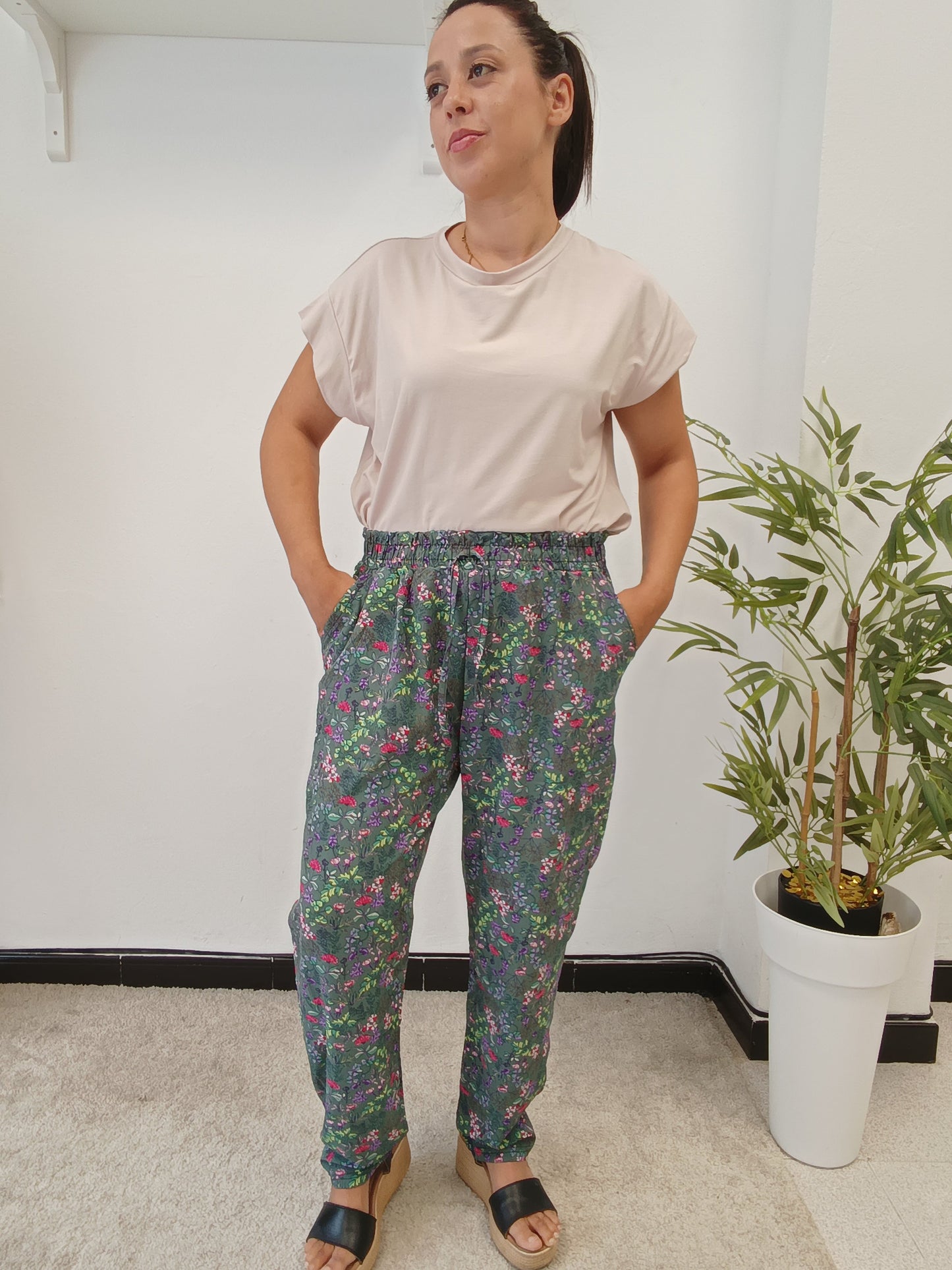Pantalón Floral