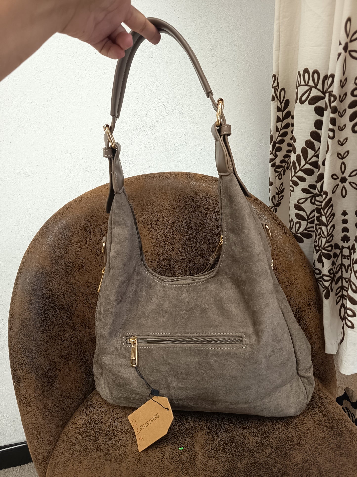 Bolso Taupe