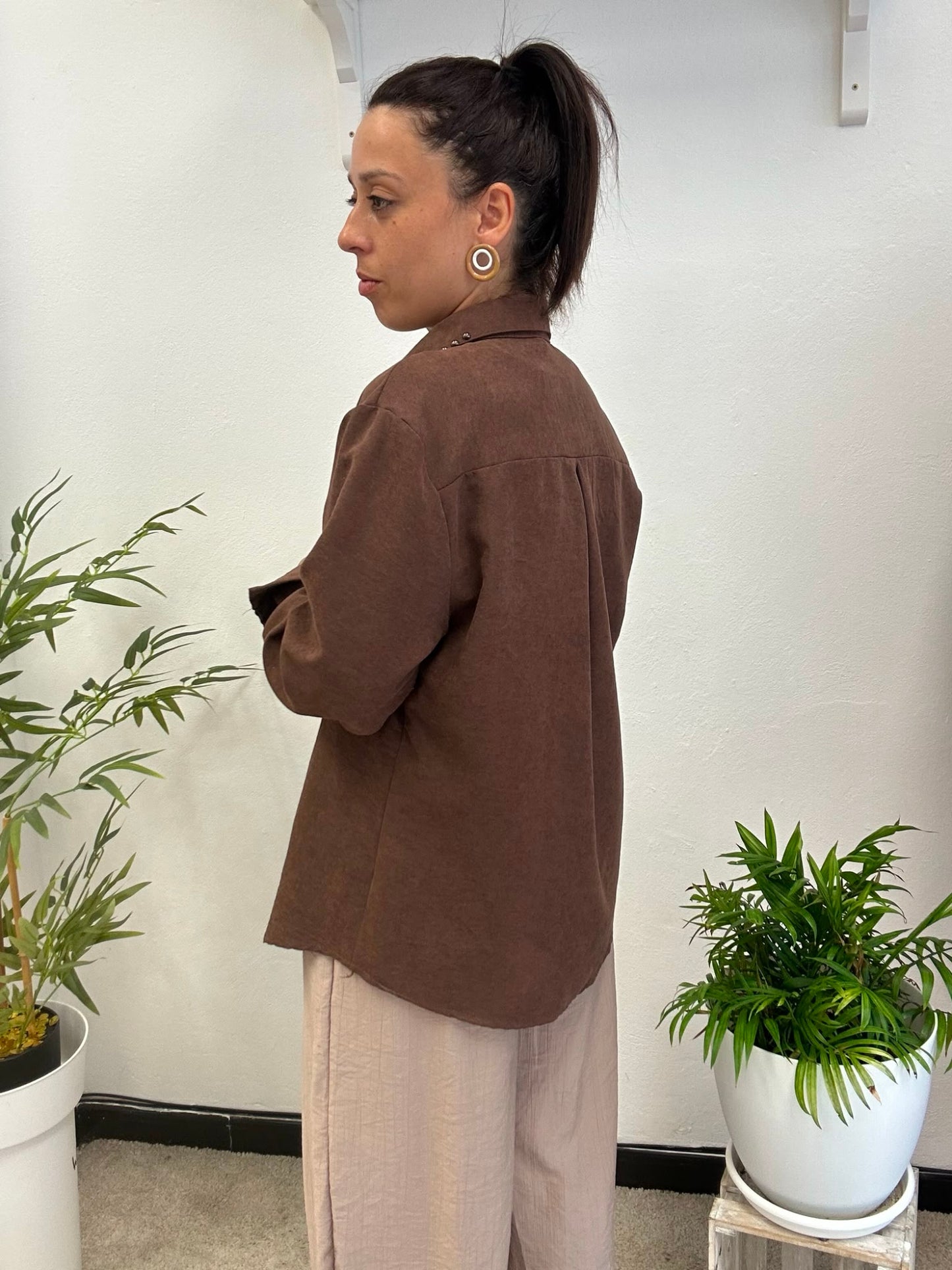 Camisa Choco Tachas