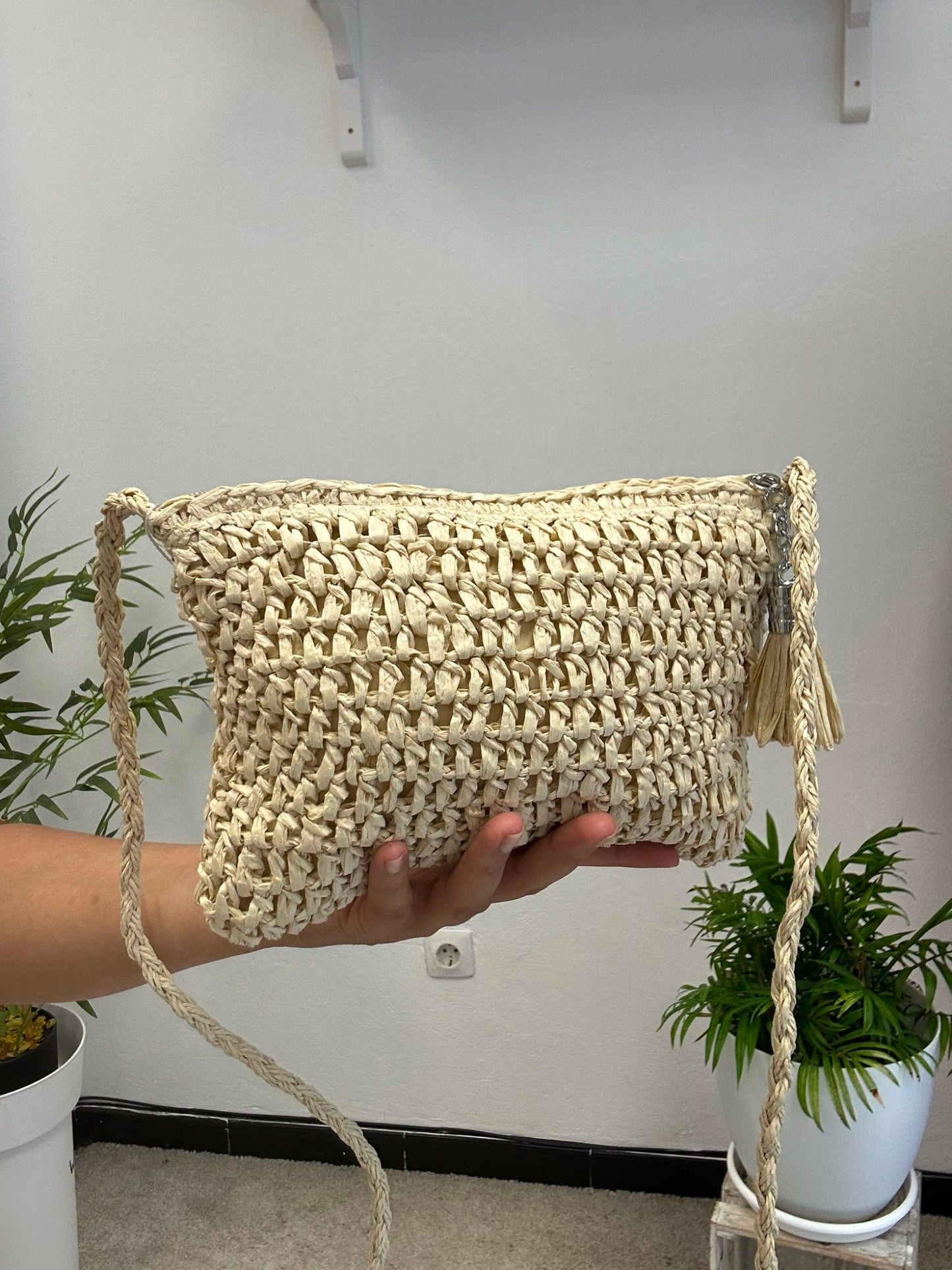 Bolso Papel Beige