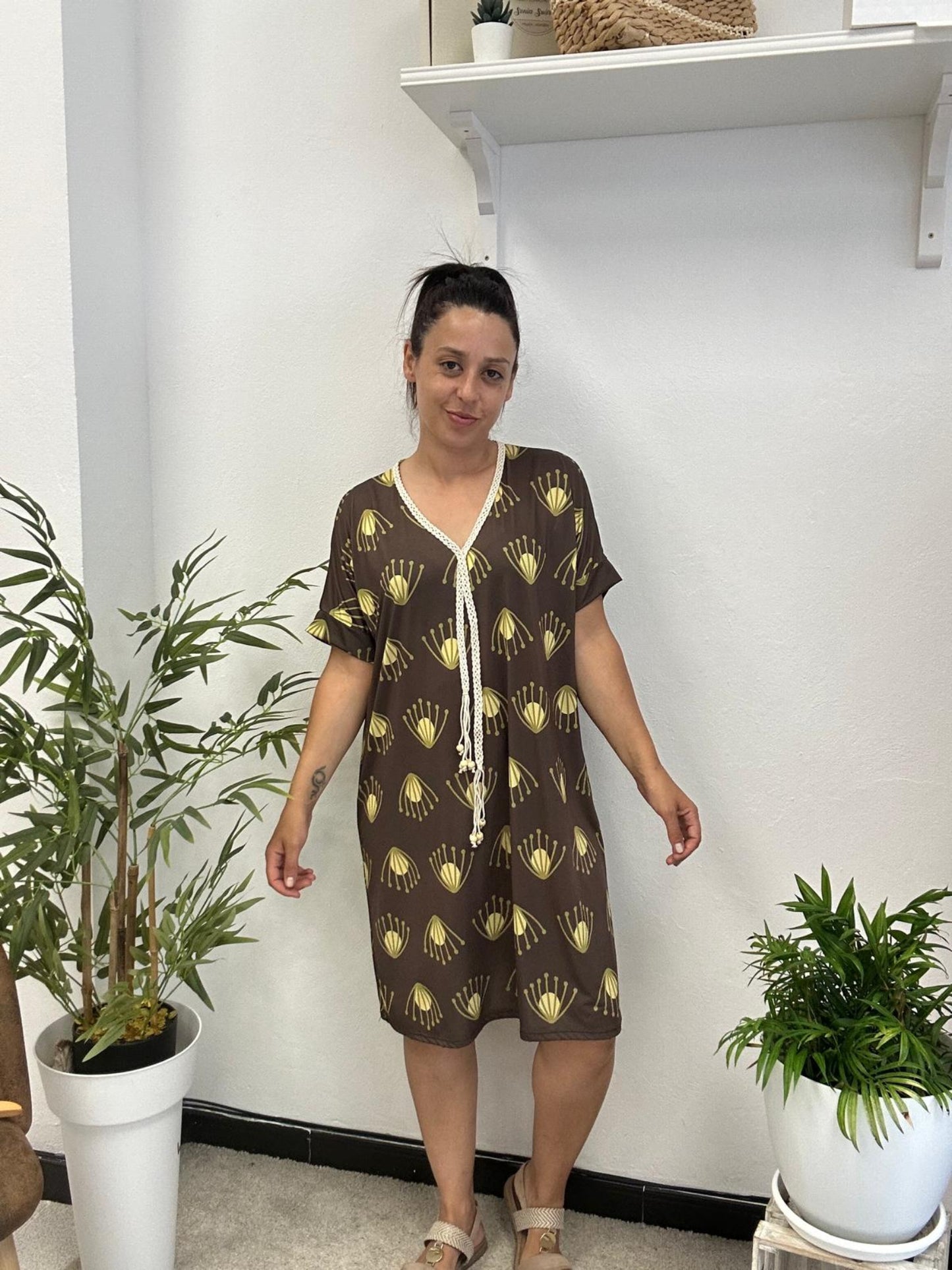 Vestido Punto Frío Abril