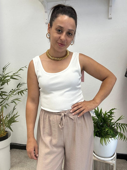 Pantalón Bombacho Liso